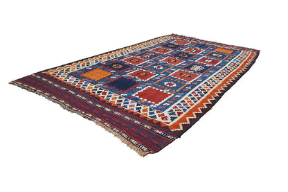  Kilim Qashqai  - (276x156 cm) - Premium Kelim from German Carpet Shop - Just €389! Shop now at German Carpet Shop