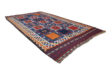  Kilim Qashqai  - (276x156 cm) - Premium Kelim from German Carpet Shop - Just €389! Shop now at German Carpet Shop