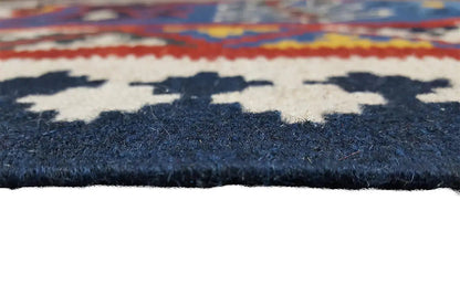 Kilim Qashqai - Multicolor 802423 156x108 cm - German Carpet Shop