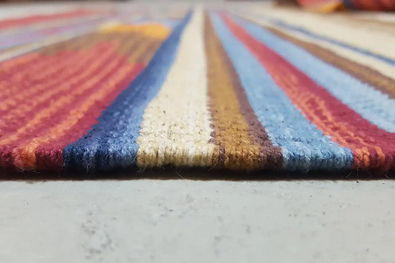 Moderner Kelim - Samak Multicolor - German Carpet Shop