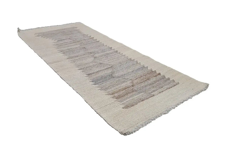 Kilim Qashqai - 201020 (190x83cm) - German Carpet Shop