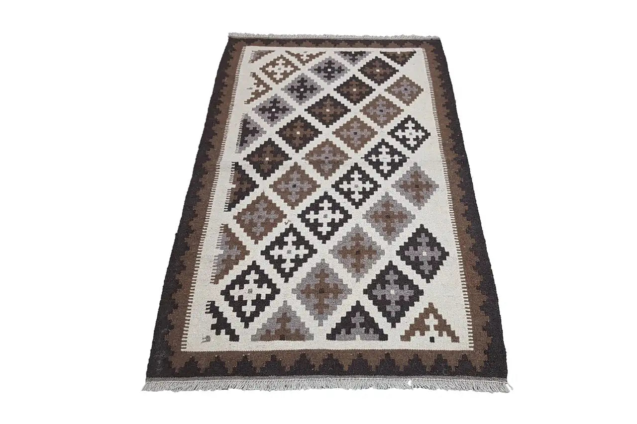 Kelim Qashqai - Multicolor 301887 140x84 cm - German Carpet Shop