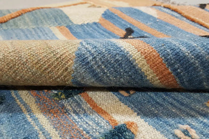  Kilim Qashqai  - 605615 (194x153 cm) - Premium Kelim from German Carpet Shop - Just €449! Shop now at German Carpet Shop