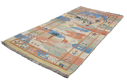  Kilim Qashqai  - 800605 (168x86 cm) - Premium Kelim from German Carpet Shop - Just €229! Shop now at German Carpet Shop