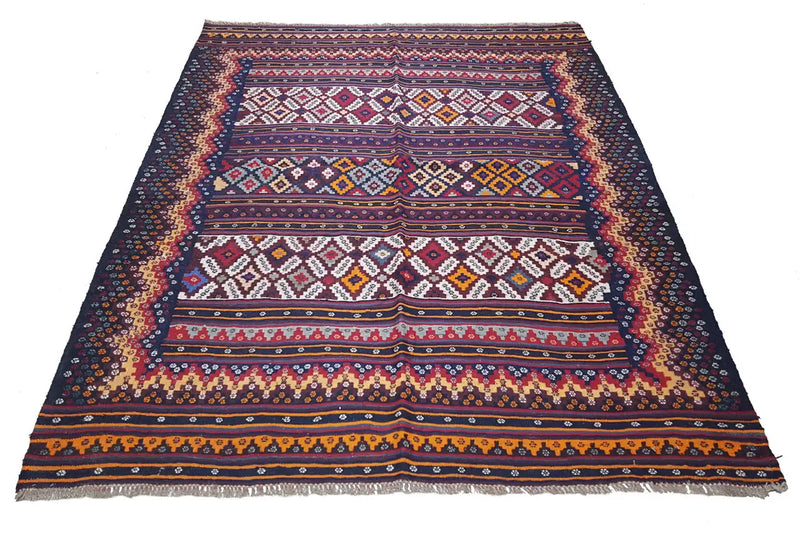 Kilim Sirjan - 905436 (224x162cm) - German Carpet Shop