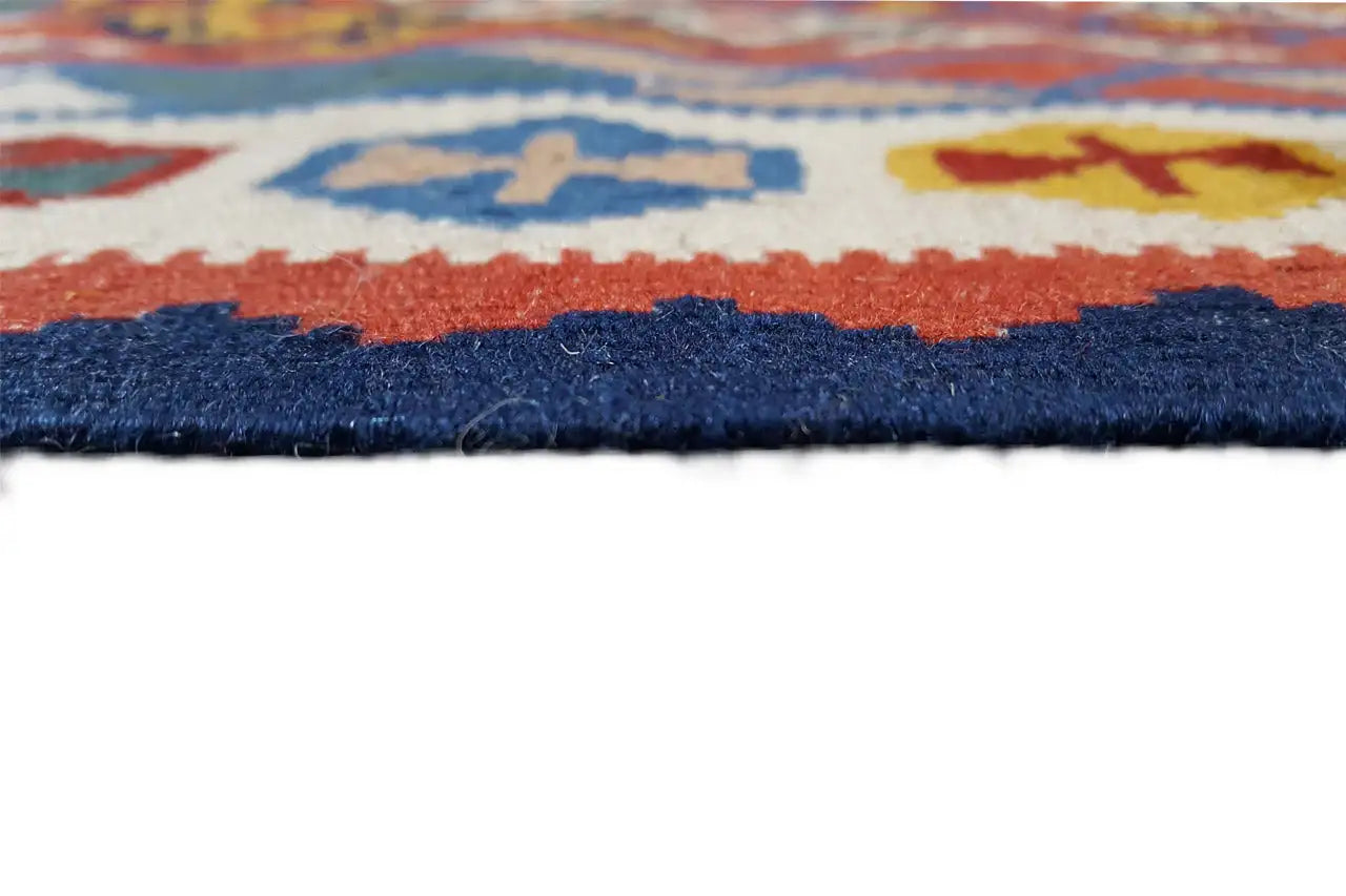  Kilim Qashqai  - 307036 (249x180 cm) - Premium Kelim from German Carpet Shop - Just €449! Shop now at German Carpet Shop