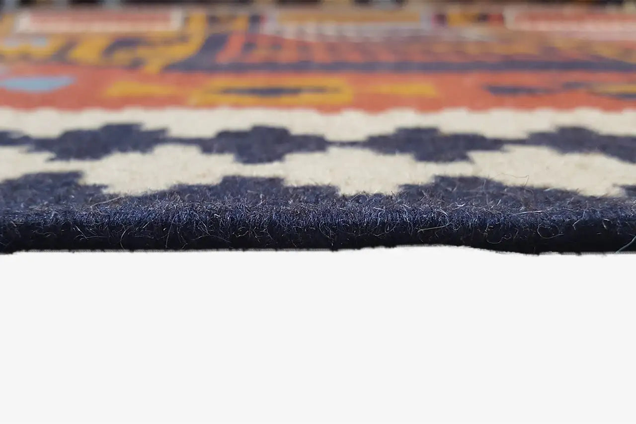 Kilim Qashqai - Multicolor 802403 253x158 cm - German Carpet Shop