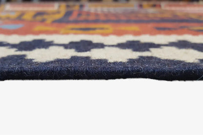 Kilim Qashqai - Multicolor 802403 253x158 cm - German Carpet Shop