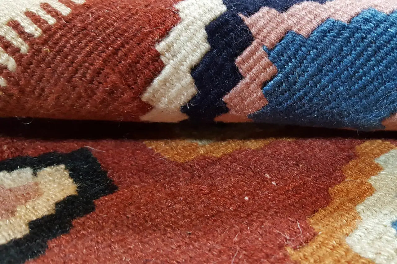 Kilim Qashqai - 802413 (293x160cm) - German Carpet Shop