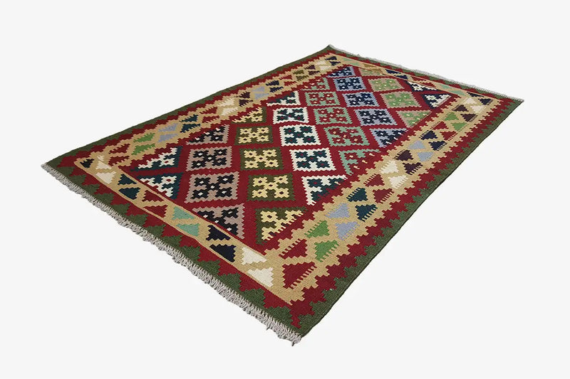 Kilim Qashqai - Multicolor 9500596 149x100cm - German Carpet Shop