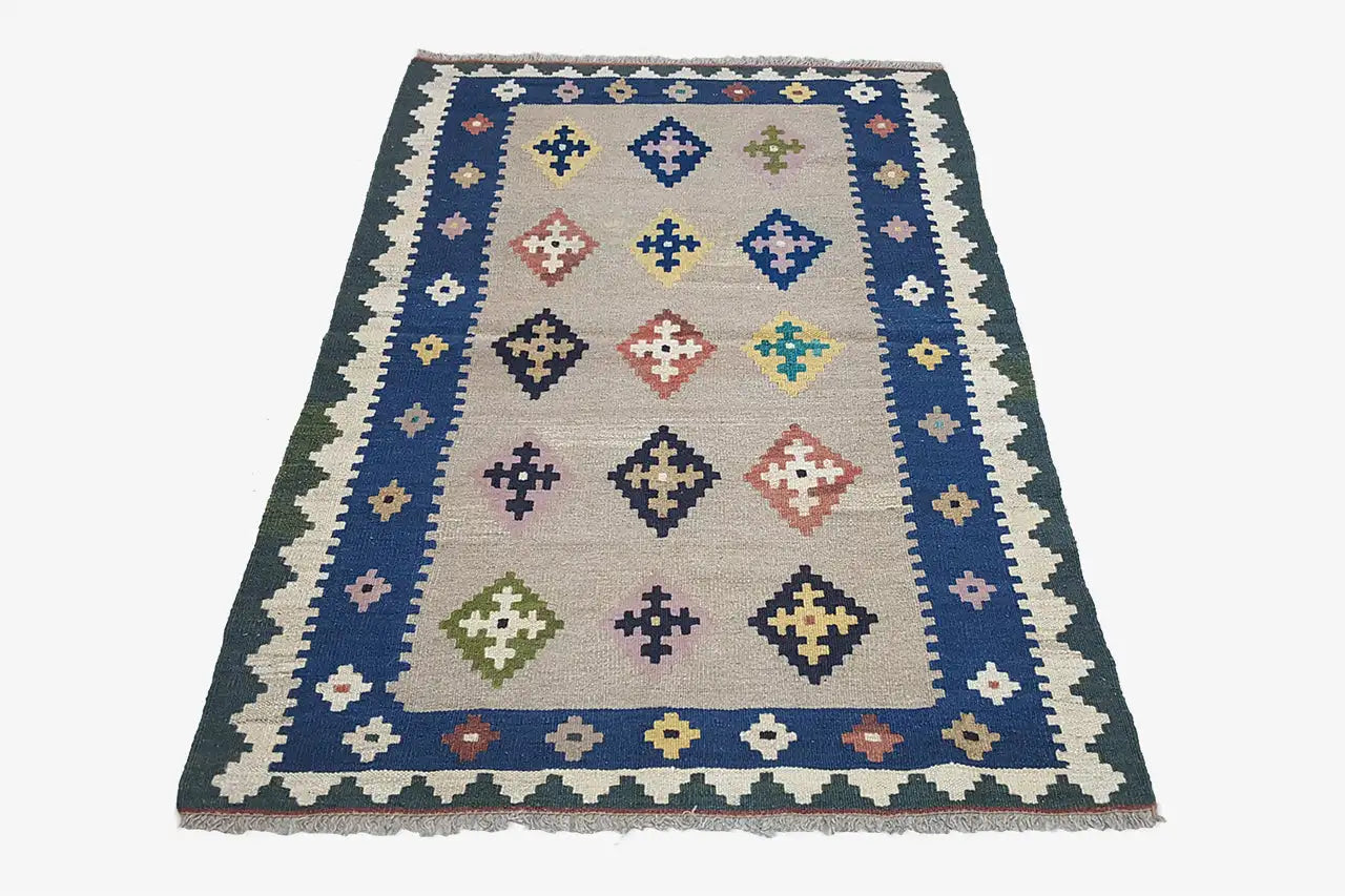Kilim Qashqai - Multicolor 9500597 149x98 cm - German Carpet Shop