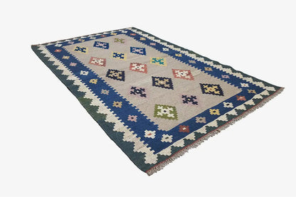 Kilim Qashqai - Multicolor 9500597 149x98 cm - German Carpet Shop