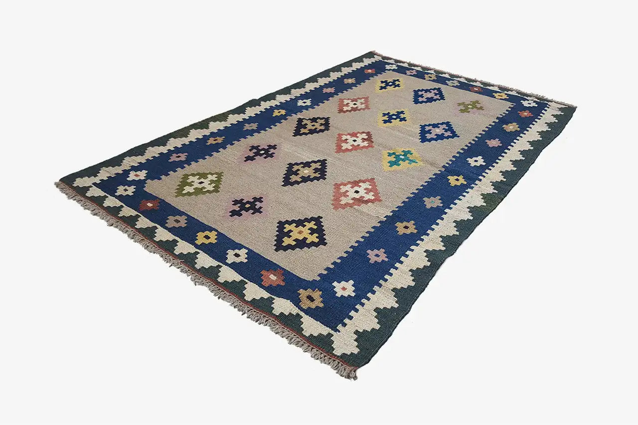Kilim Qashqai - Multicolor 9500597 149x98 cm - German Carpet Shop