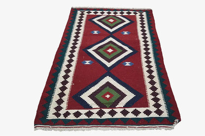 Kilim Qashqai - Multicolor 9500609 163x103 cm - German Carpet Shop