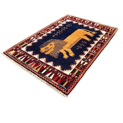 Löwen Gabbeh - 8968583 (188x132 cm) - German Carpet Shop