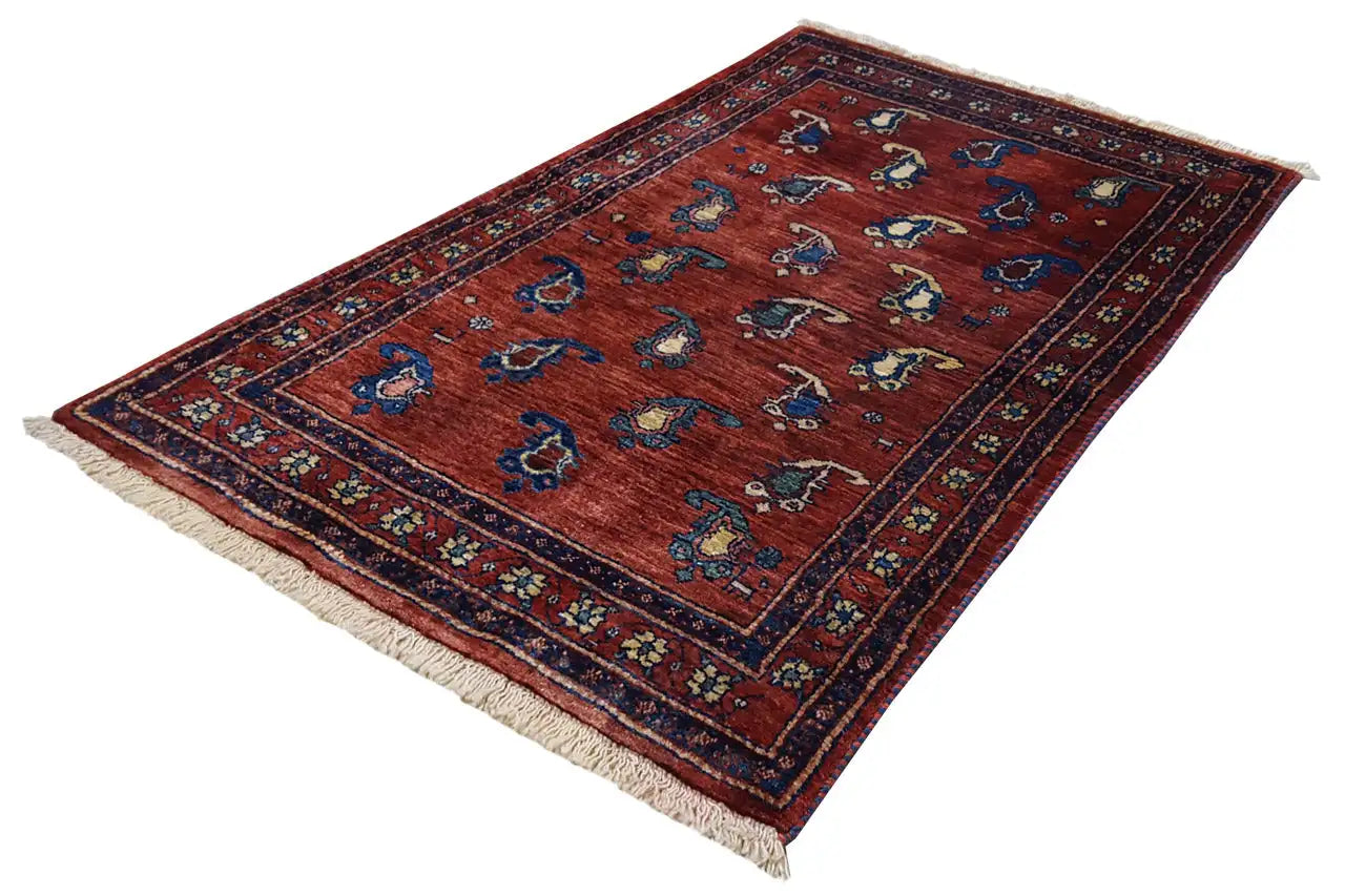 Qashqai - Teppich 101417 (117x71 cm) - German Carpet Shop