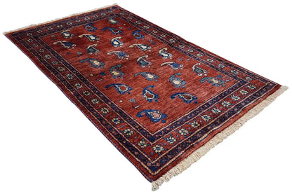 Qashqai - Teppich 101417 (117x71 cm) - German Carpet Shop