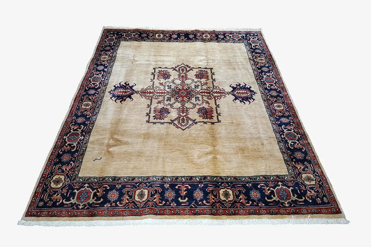 Heriz Teppich - 7190 (257x206cm) - German Carpet Shop