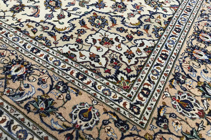 Keshan - Beige (364x258 cm) - German Carpet Shop