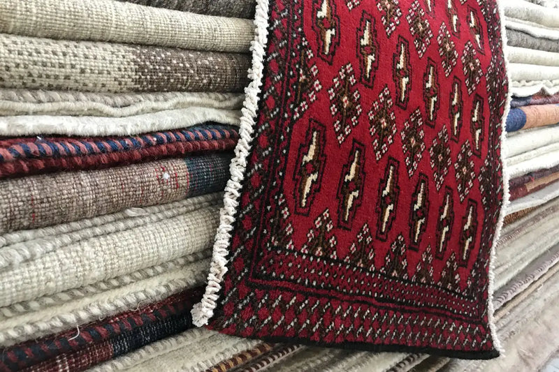 Poshti - Turkmen (95x47cm) - German Carpet Shop