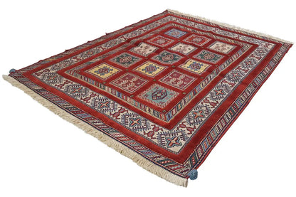 Soumakh - 503193 (143x106 cm) - German Carpet Shop