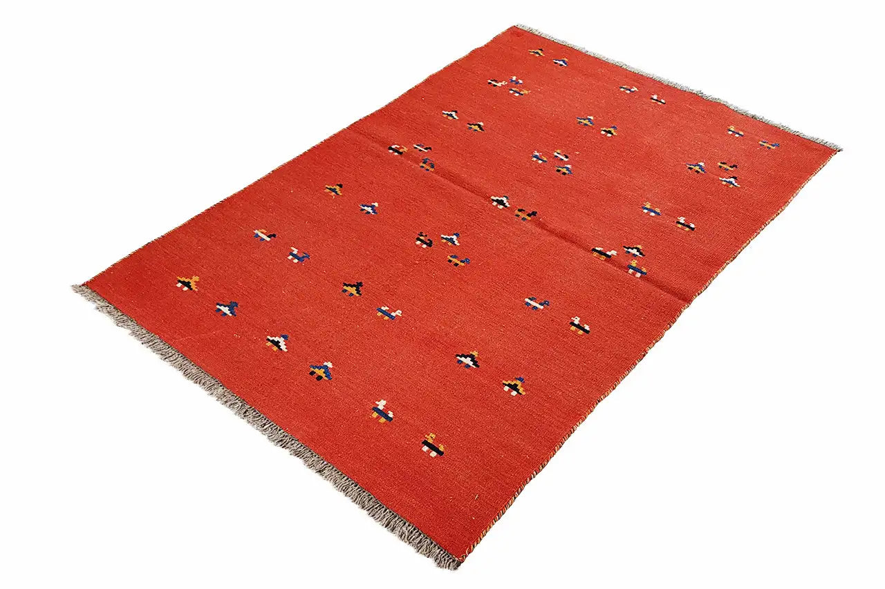 Kilim Qashqai - 2147 (155x102cm) - German Carpet Shop