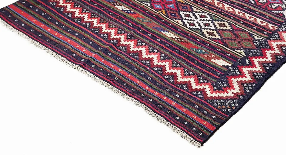  Kilim Sirjan - (230x148cm) - Premium Kelim from German Carpet Shop - Just €365! Shop now at German Carpet Shop