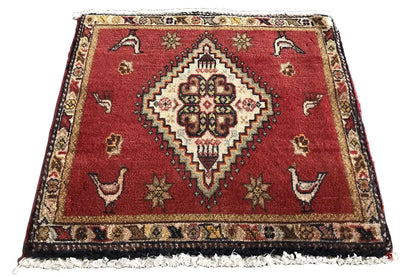 Poschti - Qashqai 8968732 (52x49 cm) - German Carpet Shop