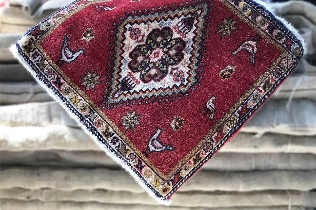 Poschti - Qashqai 8968732 (52x49 cm) - German Carpet Shop