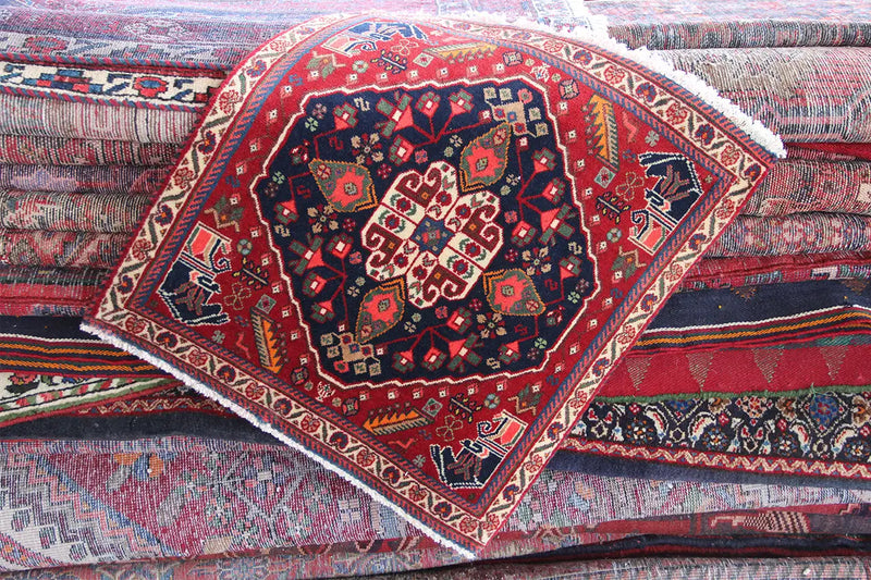 Poschti - Qashqai 8968731 (62x60cm) - German Carpet Shop