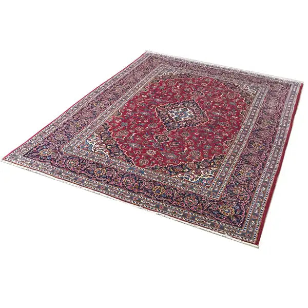 Keshan - Rot (308x205 cm) - German Carpet Shop
