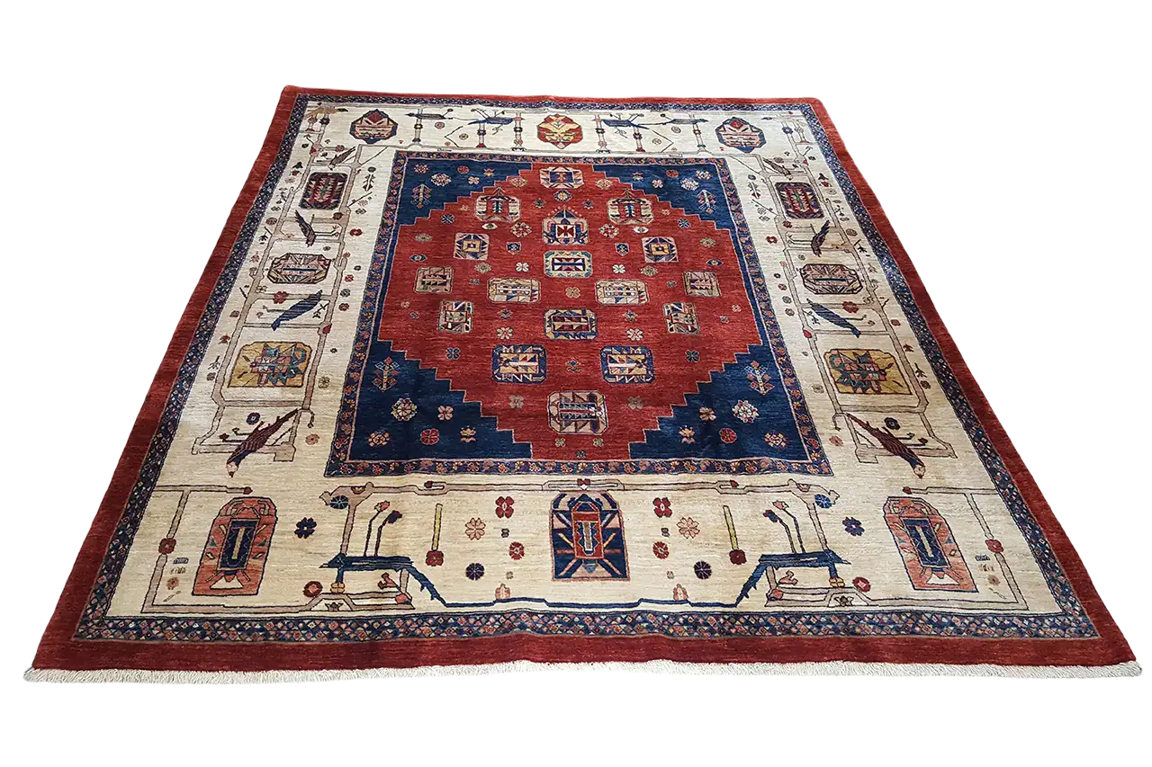Qashqai - Klassik (270x241 cm) - German Carpet Shop